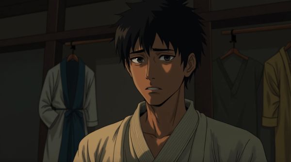 Kurenai Sanshiro et son parcours tragique dans judo boy